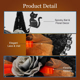 Witch Hat Headband for Women, Halloween Costume Accessory