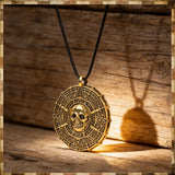 Pirate Coin Necklace Halloween Costume Accessory for Adults
