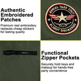 4PCS Women's Halloween Military Pilot Costume