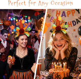 Witch Hat Headband for Women, Halloween Costume Accessory