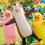 Inflatable Otter Costume for Adults Funny Blow Up