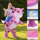 Inflatable Axolotl Costume for Adults, Halloween Costume