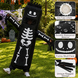Inflatable Skeleton Tube Man Costume Adults Halloween Blow Up