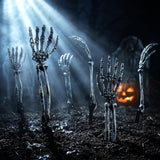 6 PCS Skeleton Arms Yard Stakes, Halloween Decorations Outdoor