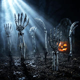 6 PCS Skeleton Arms Yard Stakes, Halloween Decorations Outdoor