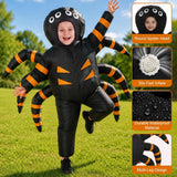 Inflatable Spider Costume for Kids, Funny Halloween Blow Up