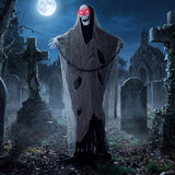 Halloween Decorations Outdoor, 65.6In Animated Grim Reaper