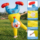 Inflatable Clown Costume for Adults, Funny Handstand Blow Up