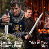 Medieval Knight Prop Sword for Halloween Costume