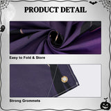 Halloween Garage Door Cover, Witch Cauldron Banner, 7 x 16 Ft