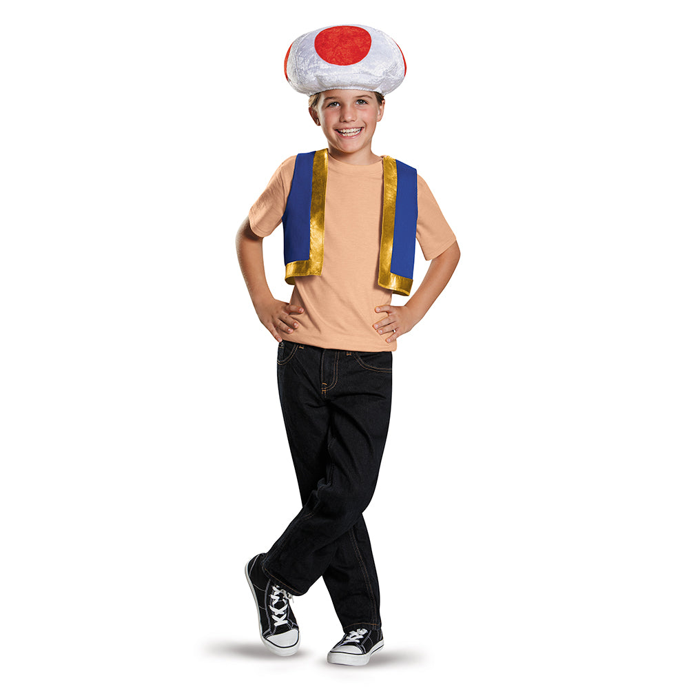 SUPER MARIO - TOAD KIT - ADULT & CHILD