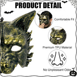 Halloween Mask for Adults, Scary Costume Mask for Halloween Party Cosplay